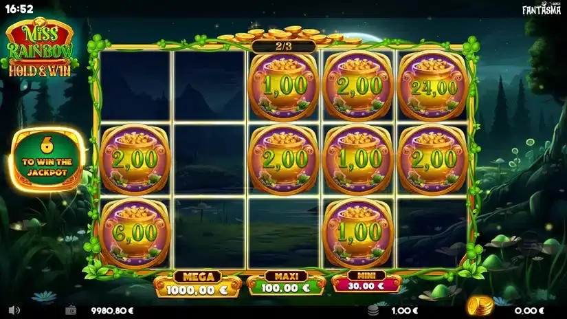 Miss Rainbow: Hold & Win slot screenshot 3