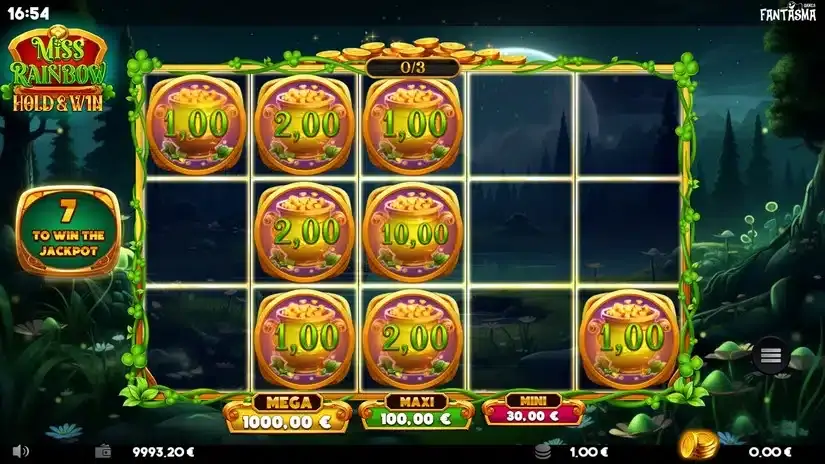 Miss Rainbow: Hold & Win slot screenshot 4