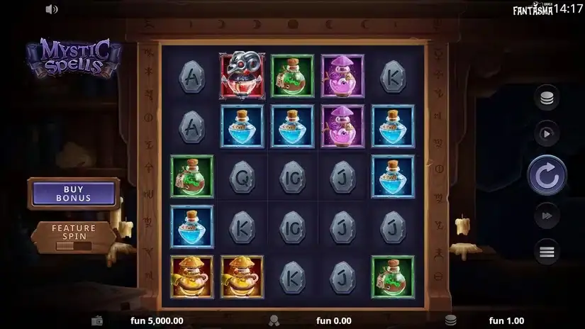 Mystic Spells slot screenshot 