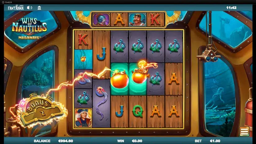 Wins of Nautilus Megaways slot screenshot 3