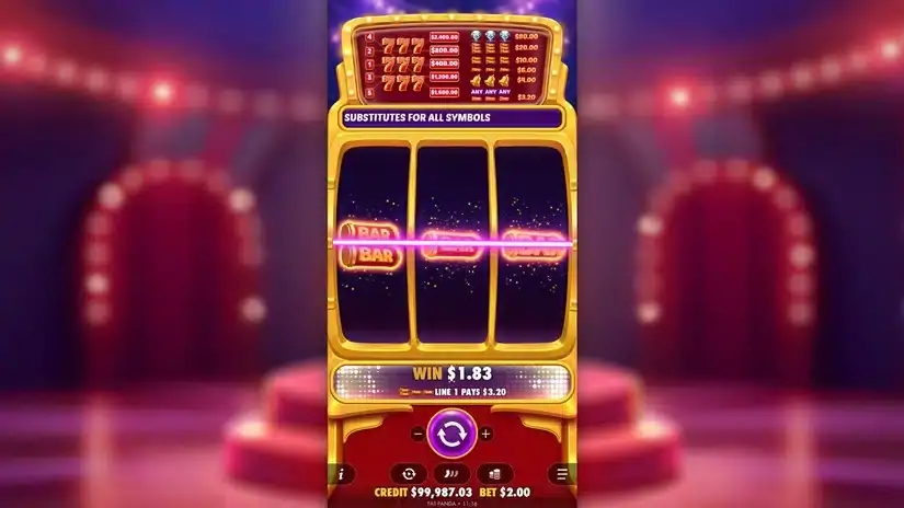 777 Rush slot screenshot 