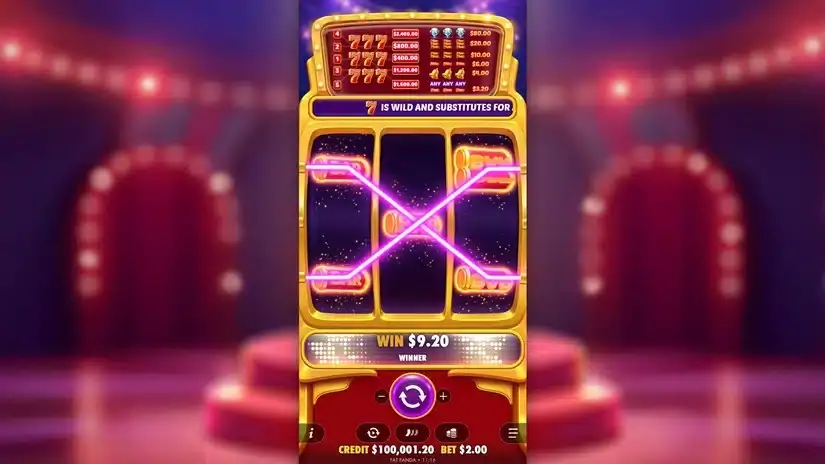 777 Rush slot screenshot 2