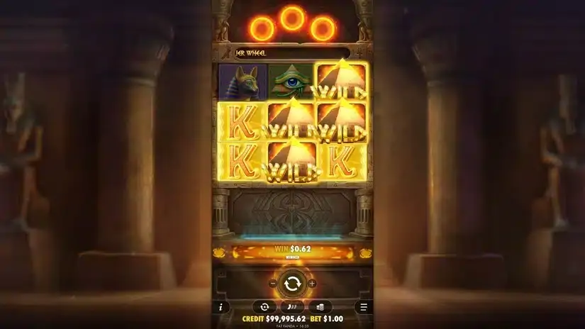 Code of Cairo slot screenshot 2