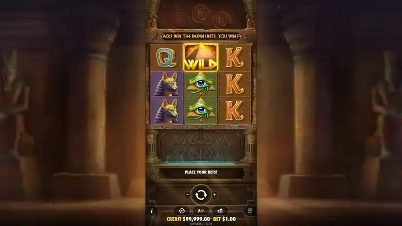 Code of Cairo slot screenshot 