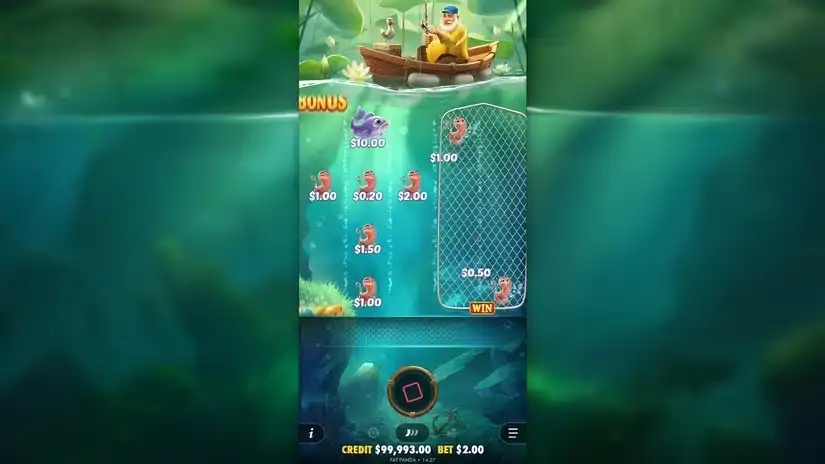 Happy Nets slot screenshot 2