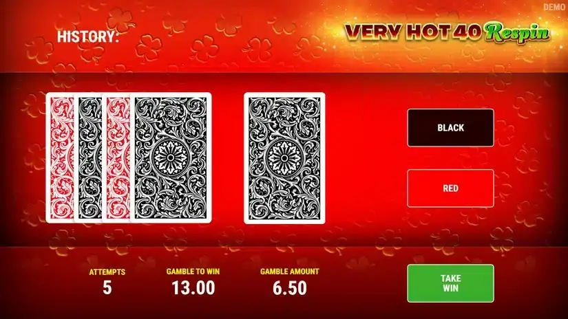 Very Hot 40 Respin slot screenshot 