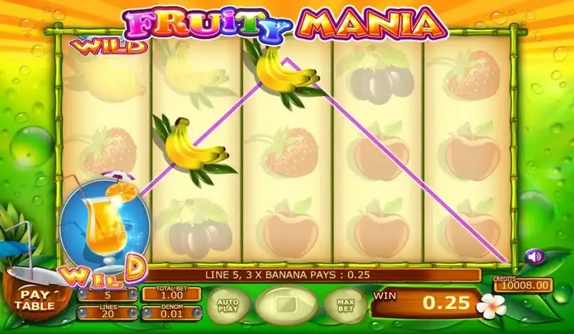 Fruity Mania slot screenshot 3