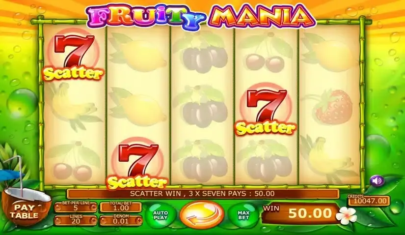 Fruity Mania slot screenshot 4