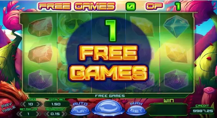 Planet Rocks slot screenshot 4