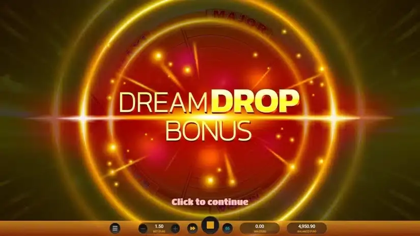 Cosmic Rush Dream Drop slot screenshot 6
