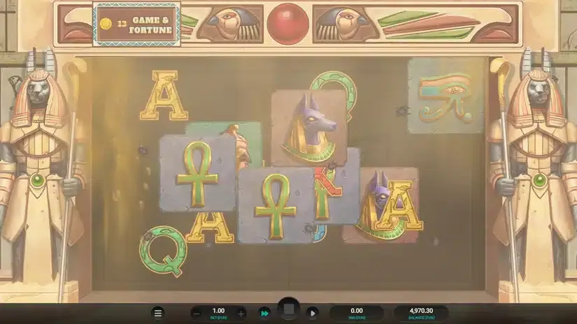 Curse of Ra slot screenshot 4