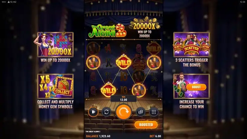 The Great Albini 2 slot screenshot 3