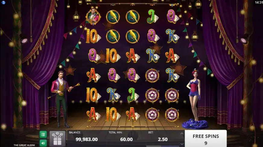 The Great Albini slot screenshot 8
