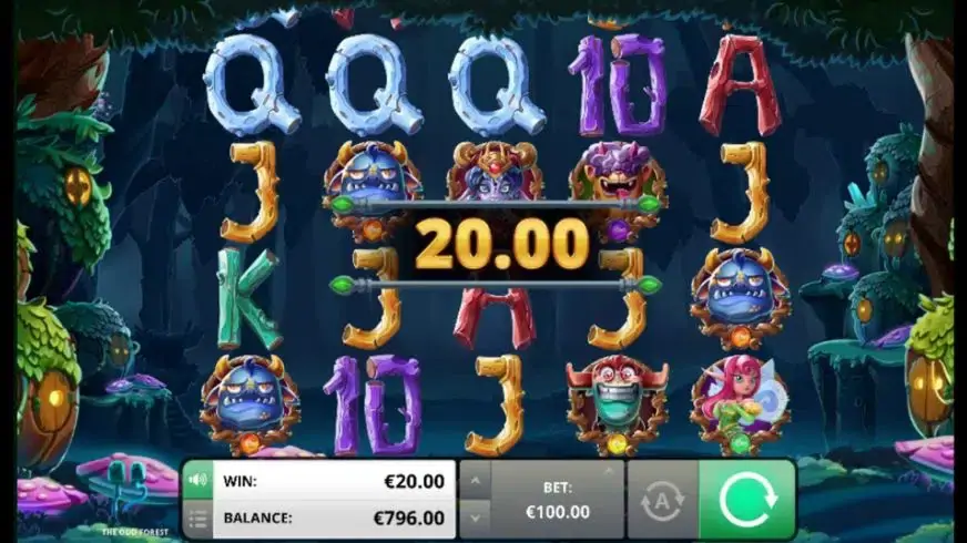 The Odd Forest slot screenshot 