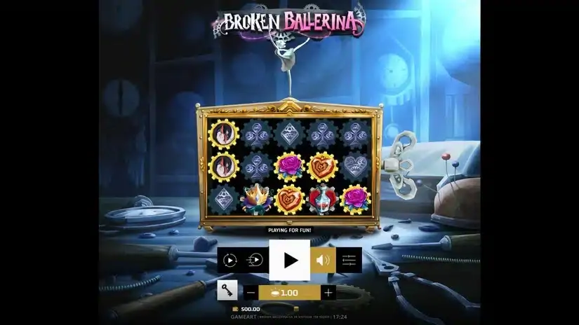 Broken Ballerina slot screenshot 2