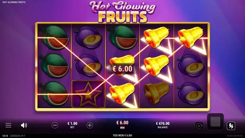Hot Glowing Fruits slot screenshot 4