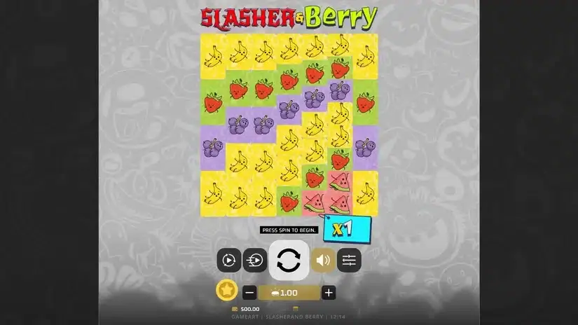 Slasher & Berry slot screenshot 