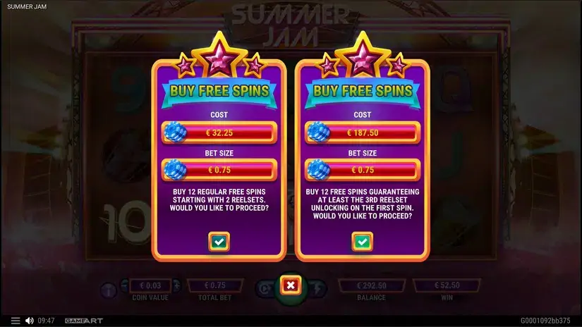 Summer Jam slot screenshot 4