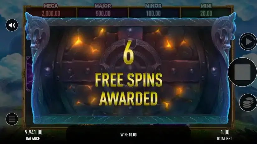 Asgardian God slot screenshot 4