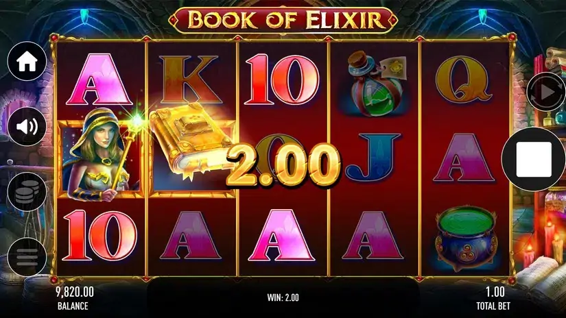 Book of Elixir slot screenshot 4