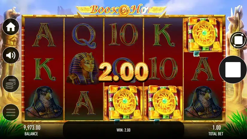 Book of Hor slot screenshot 3