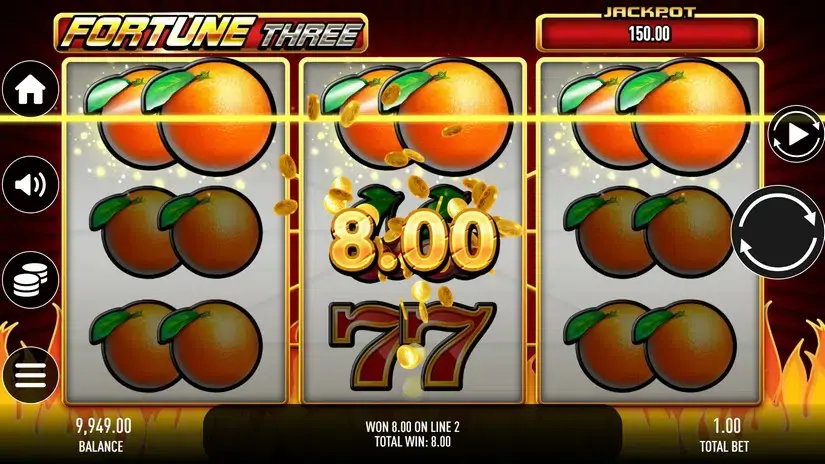 Fortune Three slot screenshot 4