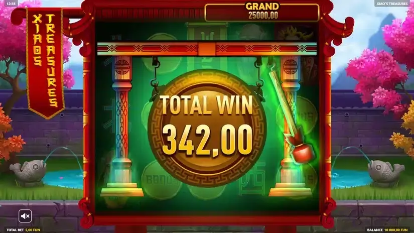 Xiao’s Treasures slot screenshot 