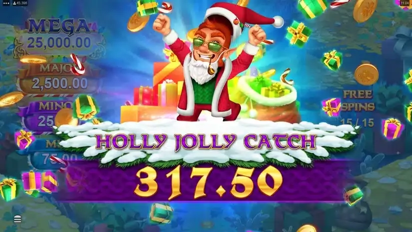 Fishin’ Christmas Pots Of Gold slot screenshot 
