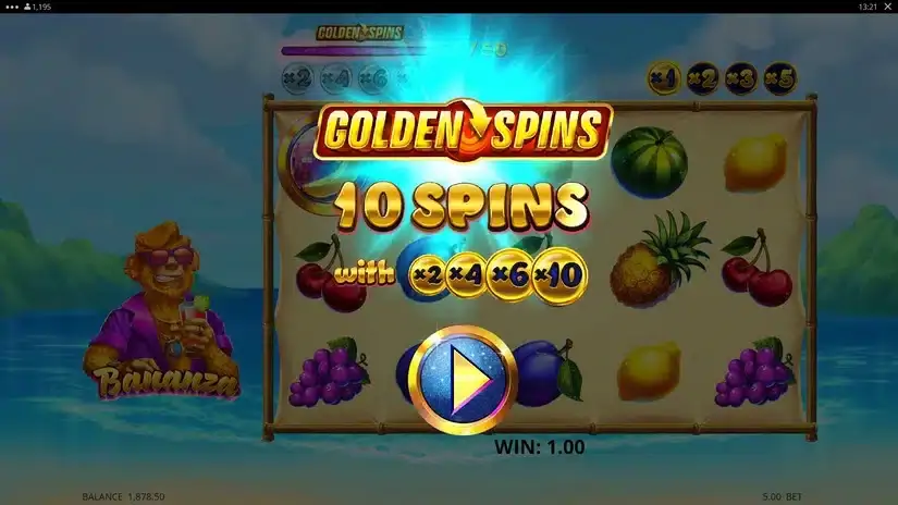 Bananza slot screenshot 6