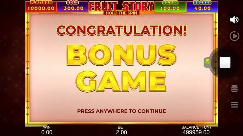 Fruit Story: Hold The Spin slot screenshot 5