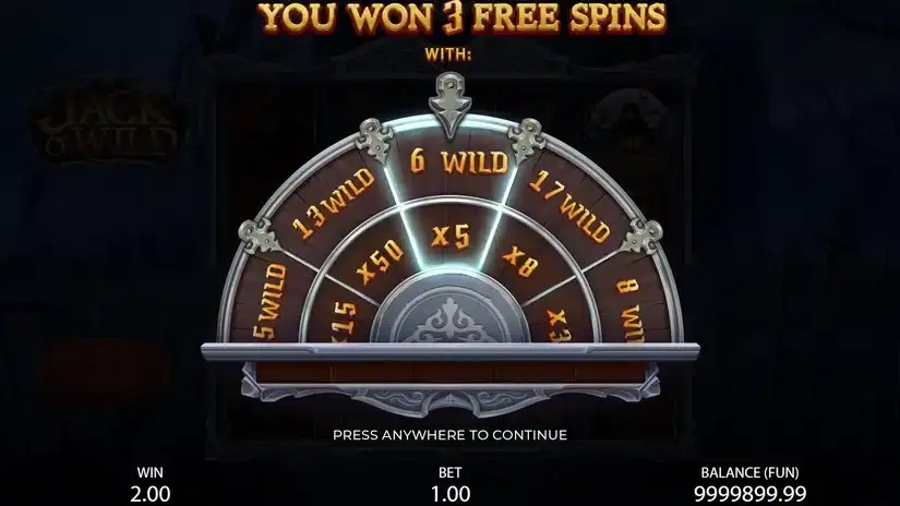Jack O’Wild slot screenshot 3