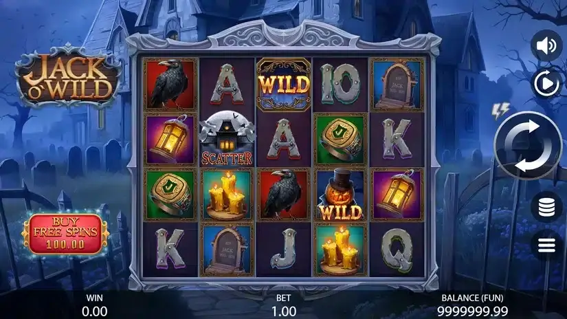Jack O’Wild slot screenshot 