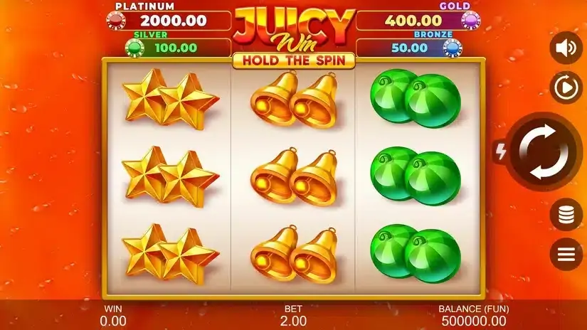 Juicy Win: Hold The Spin slot screenshot 1