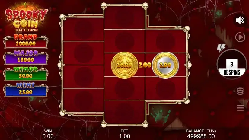 Spooky Coin: Hold The Spin slot screenshot 