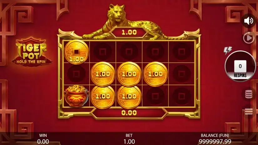 Tiger Pot: Hold The Spin slot screenshot 4