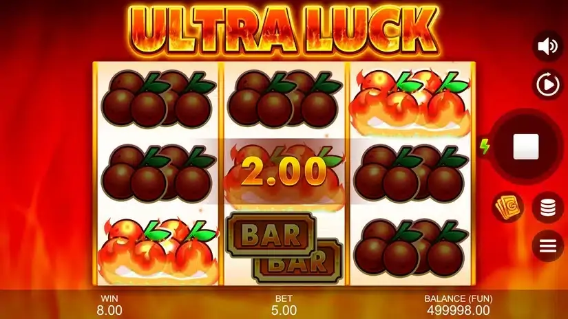 Ultra Luck slot screenshot 3
