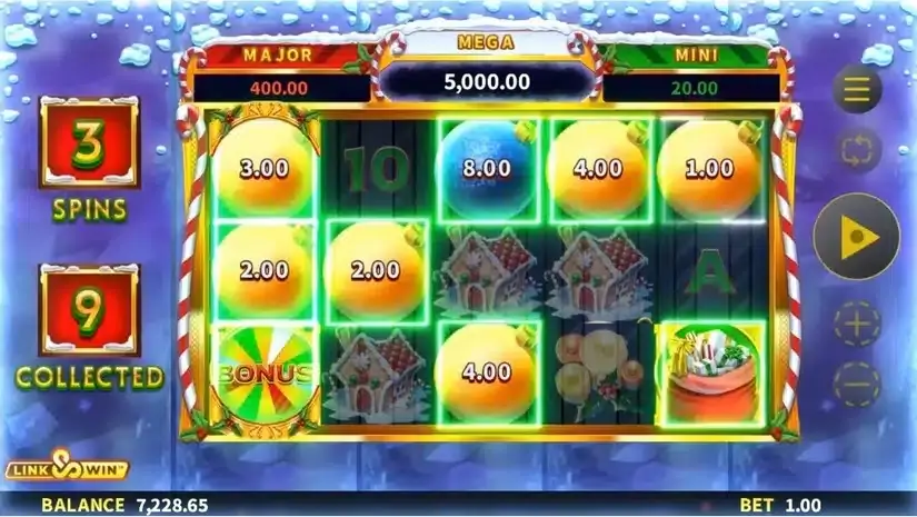 Fiona’s Christmas Fortune slot screenshot 