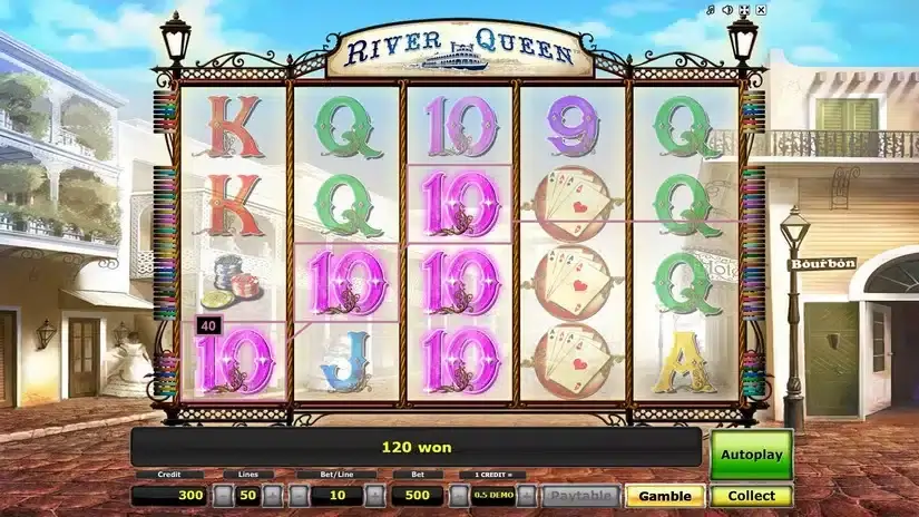 River Queen slot screenshot 2