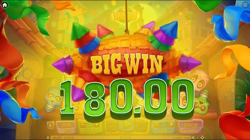 Calaveras Explosivas slot screenshot 