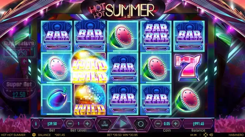 Hot Hot Summer slot screenshot 4