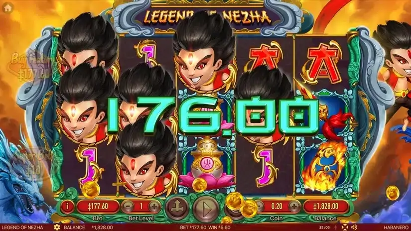 Legend of Nezha slot screenshot 