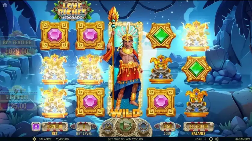 Love And Riches: Eldorado slot screenshot 4