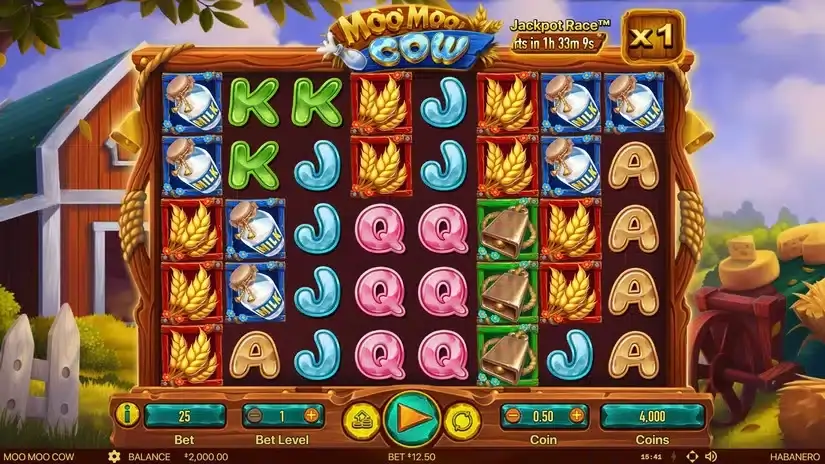 Moo Moo Cow slot screenshot 