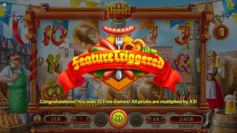 Prost! slot screenshot 7