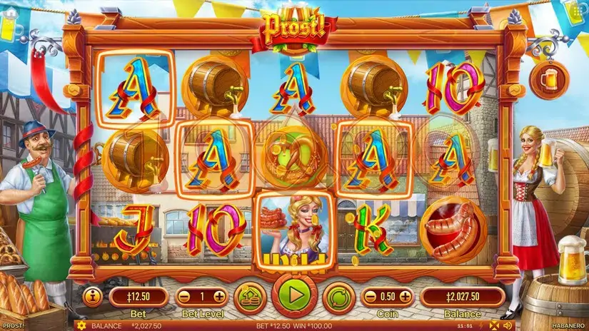 Prost! slot screenshot 2