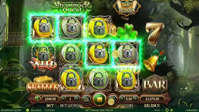 Shamrock Quest slot screenshot 