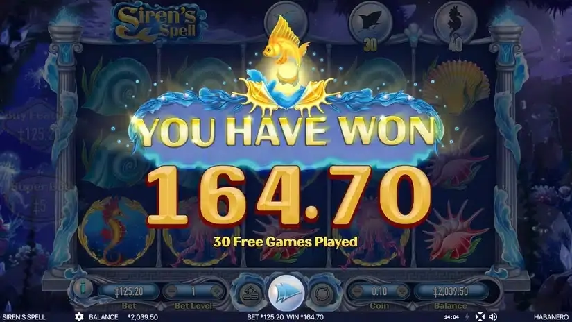 Siren’s Spell slot screenshot 6