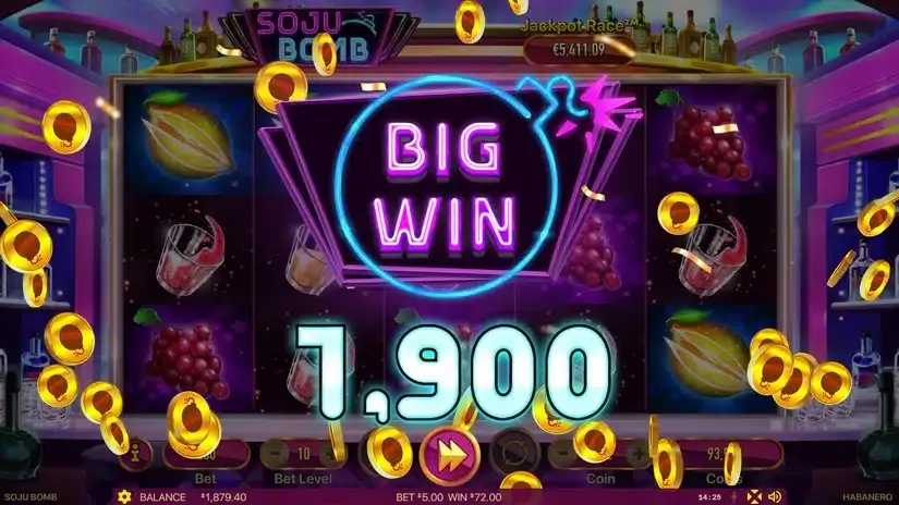 Soju Bomb slot screenshot 