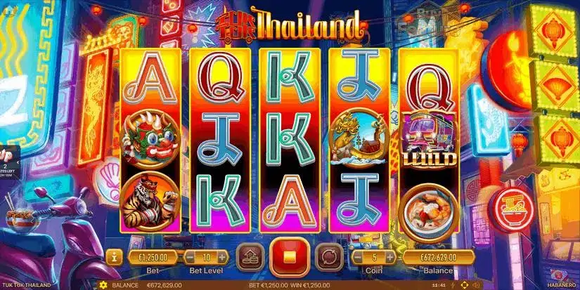Tuk Tuk Thailand slot screenshot 2