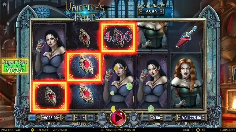 Vampire’s Fate slot screenshot 5